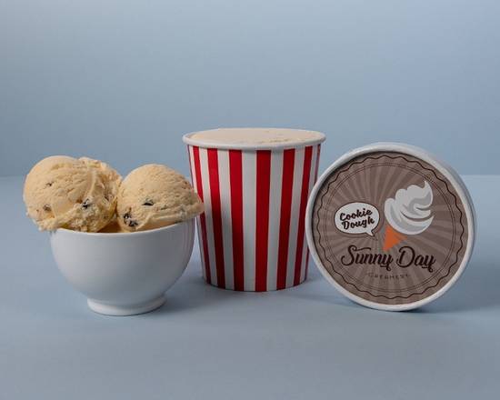 Order Chocolate Chip Cookie Dough Ice Cream (Pint) food online from Thick N' Tasty Pizza store, San Francisco on bringmethat.com