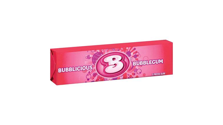 Order Bubblicious Bubblegum Gum- 5 Ct food online from Trumbull Mobil store, Trumbull on bringmethat.com