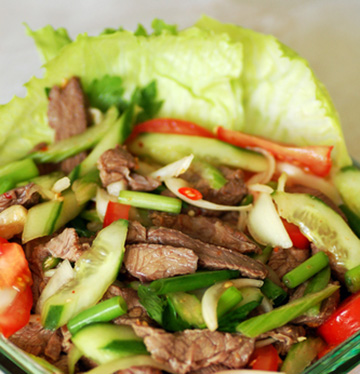 Order 14.Thai Salad* food online from Ocha Thai Express store, Henderson on bringmethat.com