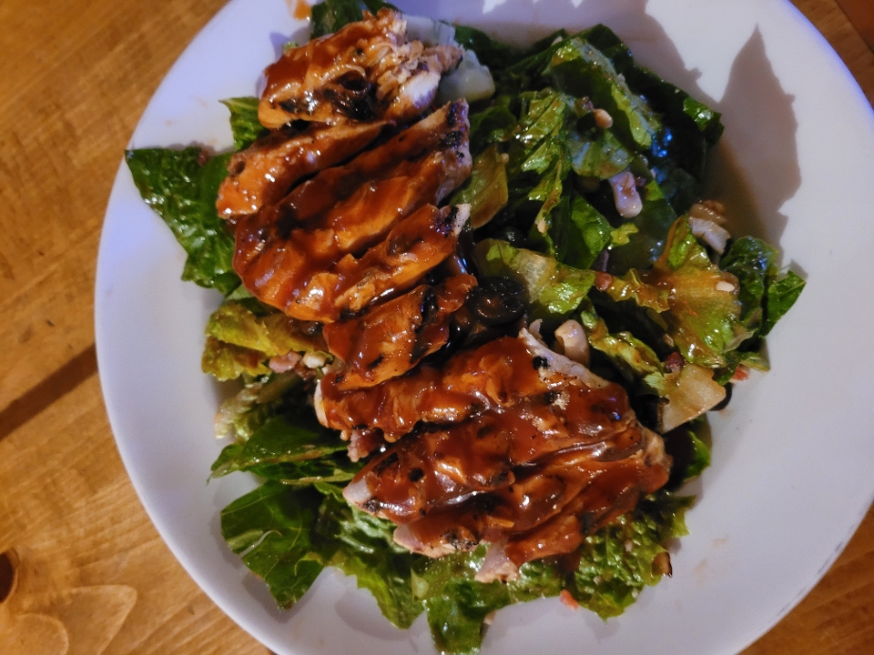 Order BBQ Chicken Salad food online from JJ Twigs Pizza Pub store, Palatine on bringmethat.com