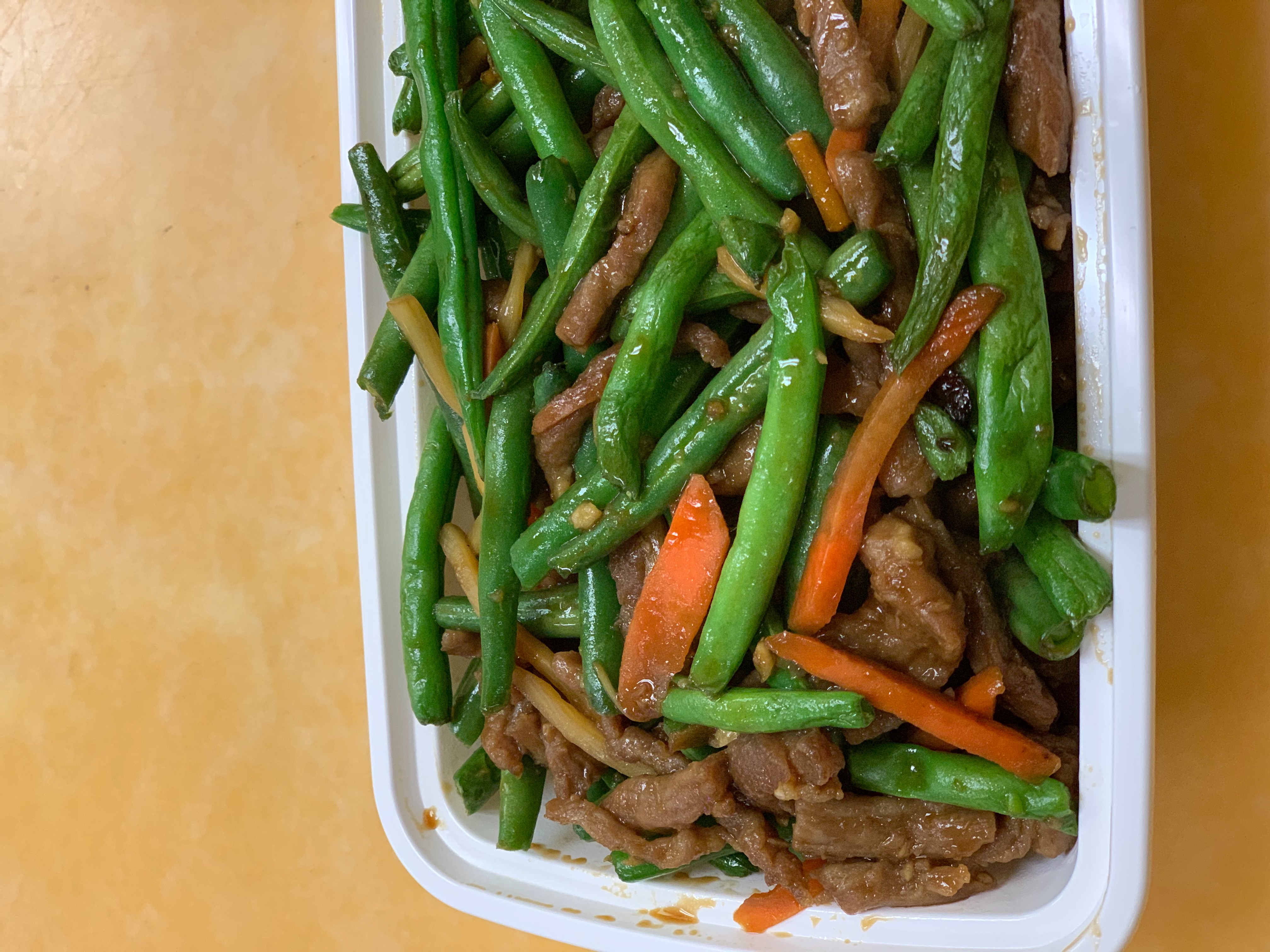 Order 100. Beef with String Beans 四季豆牛 food online from Sheng Garden Chinese Restaurant store, Teaneck on bringmethat.com