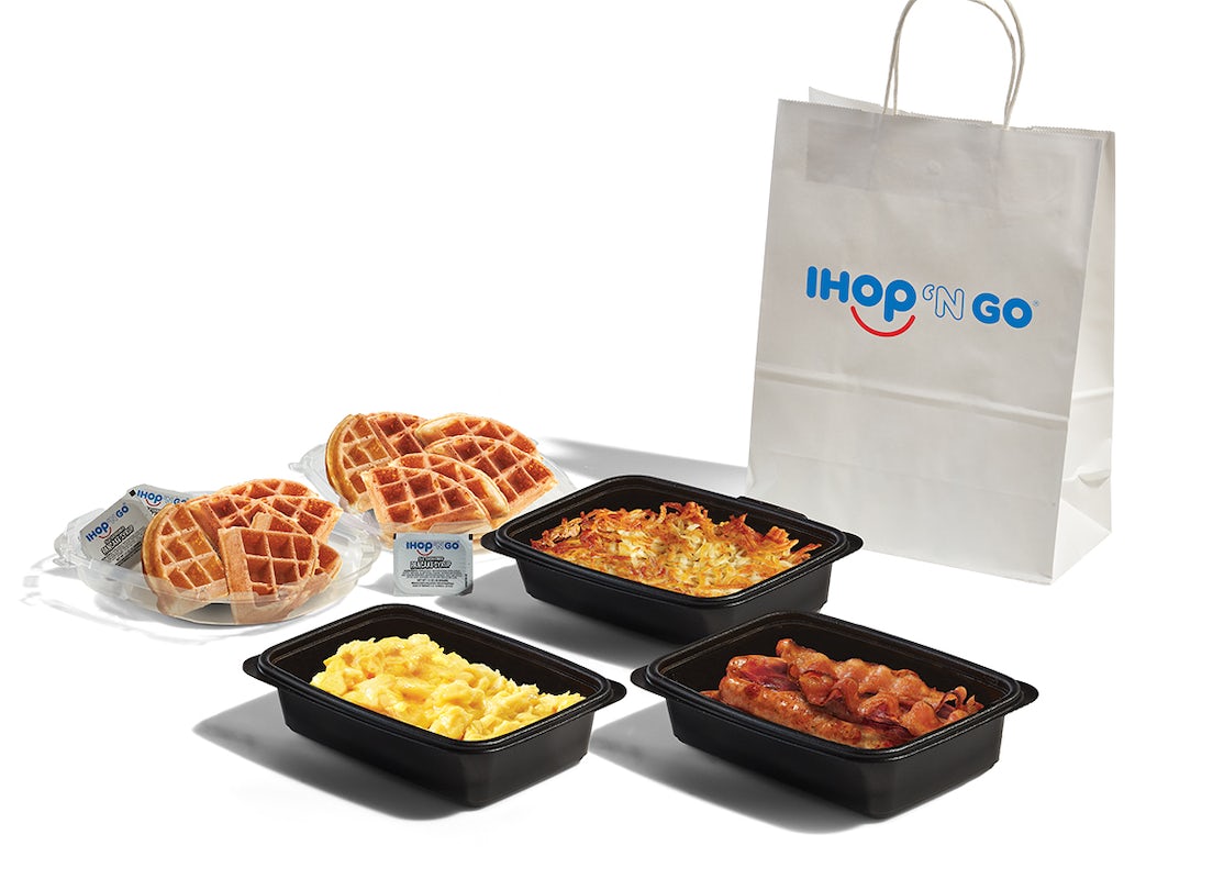 Order Breakfast Family Feast with Waffles food online from IHOP - S. 10th St store, Mcallen on bringmethat.com