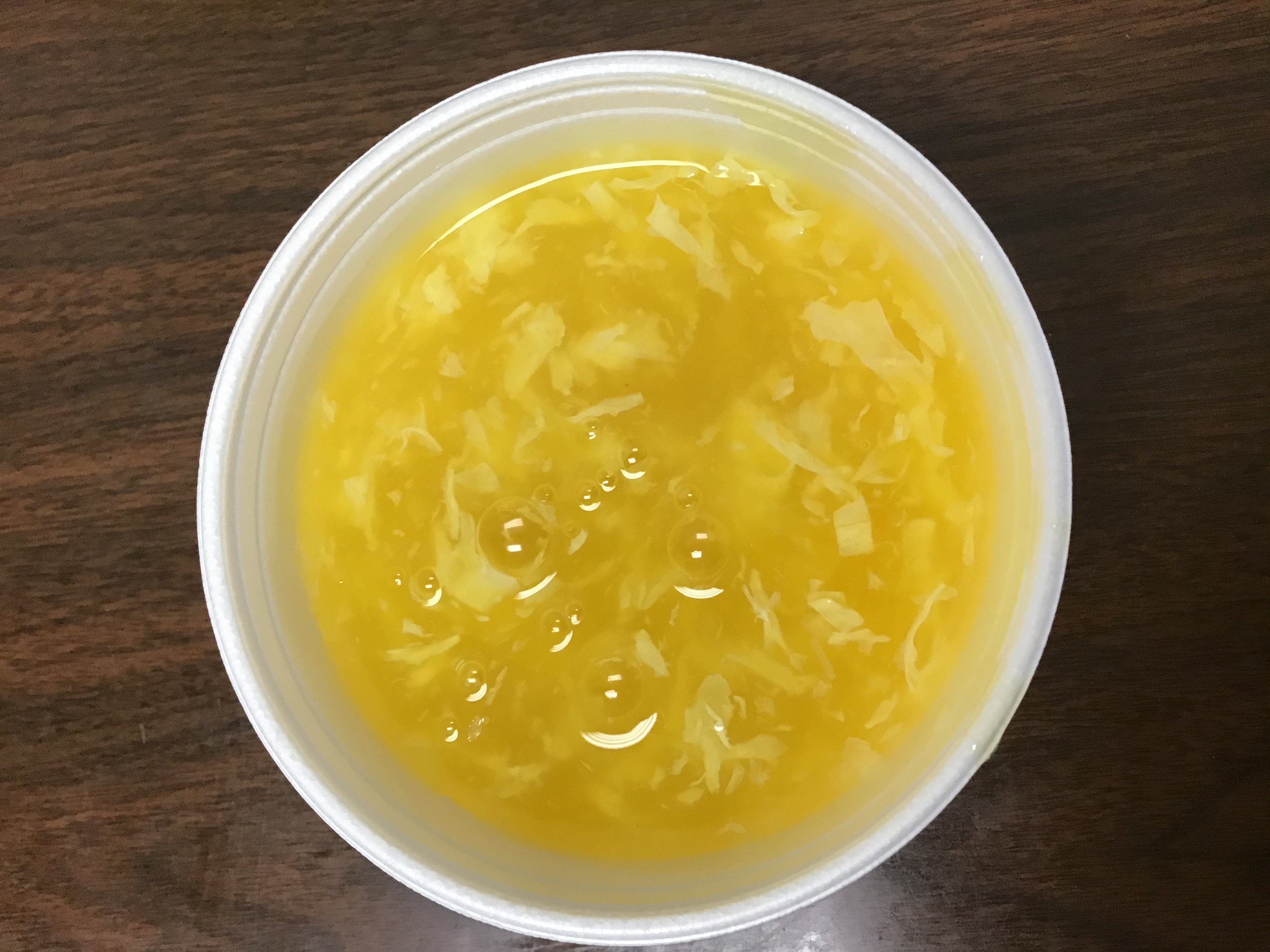 Order Egg Drop Soup food online from Peach Garden store, Bloomington on bringmethat.com