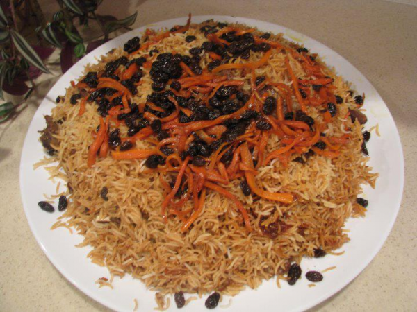 Order Kablee Plain Pulao food online from Zafran Kabab Palace store, Charlotte on bringmethat.com