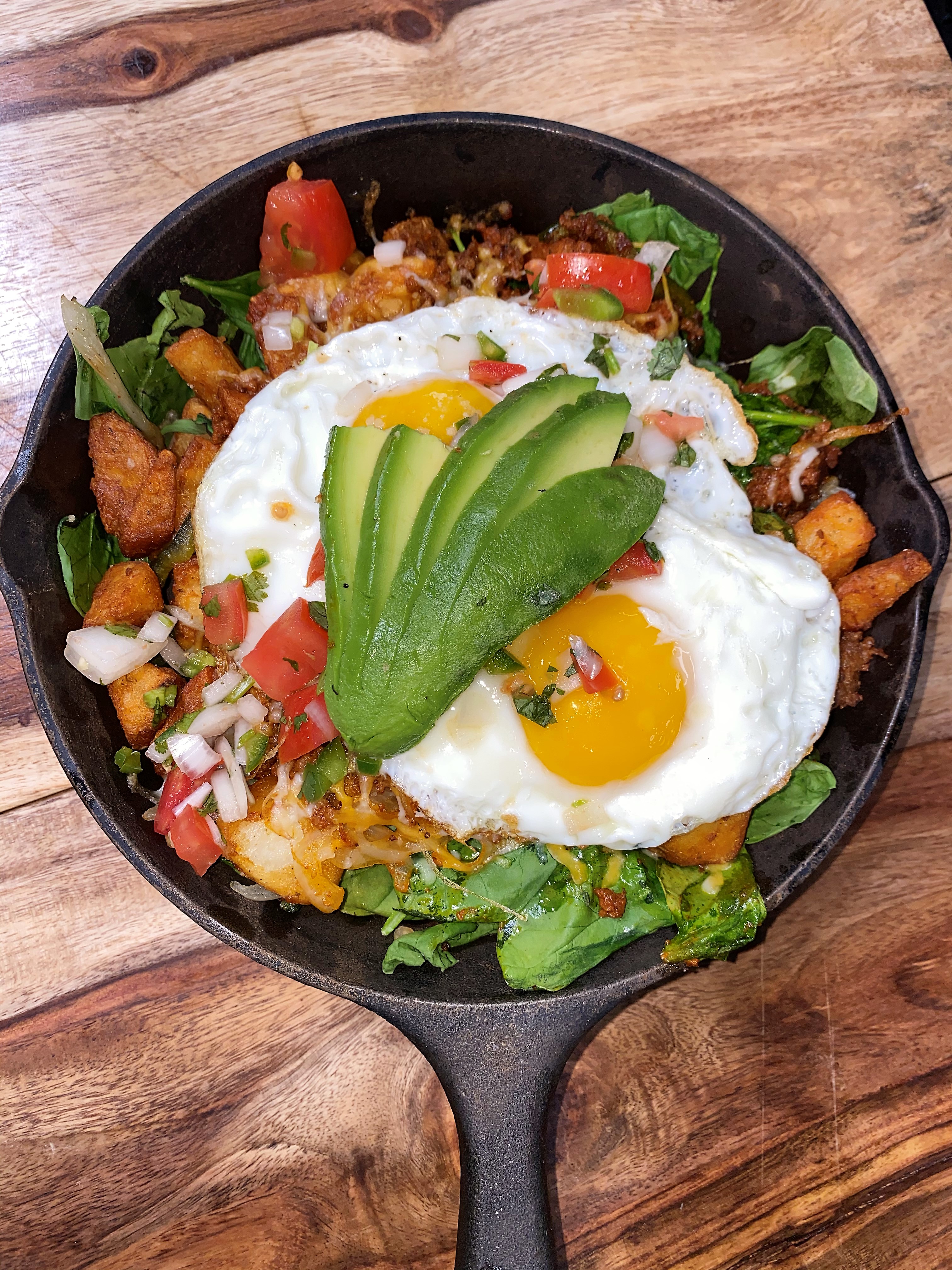 Order Chorizo and Egg Skillet food online from Taphouse Kitchen store, Phoenix on bringmethat.com