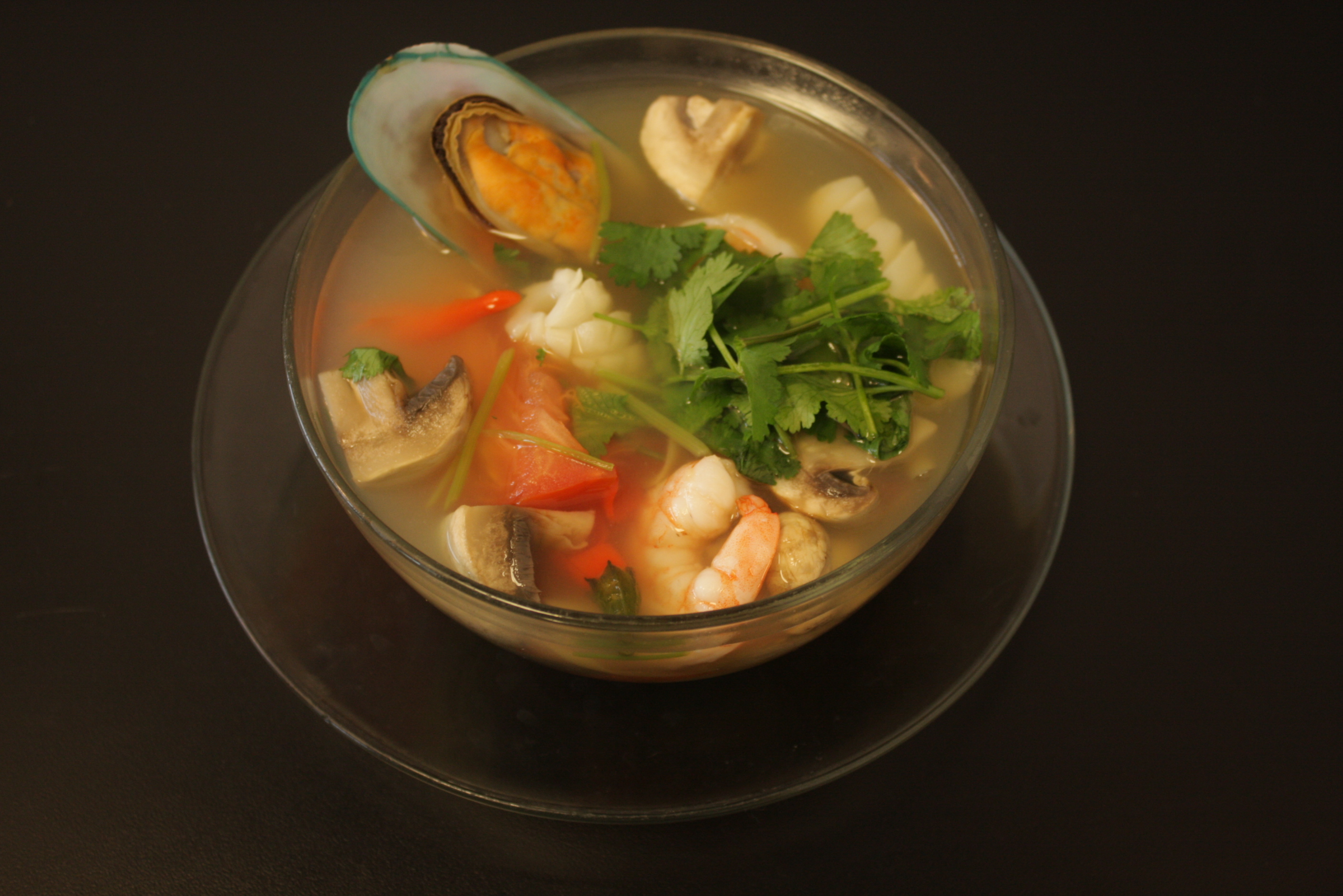 Order S4. Spicy Seafood Soup food online from Thai Express store, Columbia on bringmethat.com