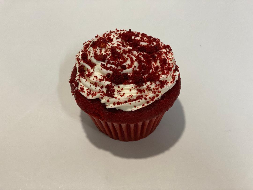 Order Red Velvet Colossal Cupcake food online from E & L Bakery store, Bronx on bringmethat.com