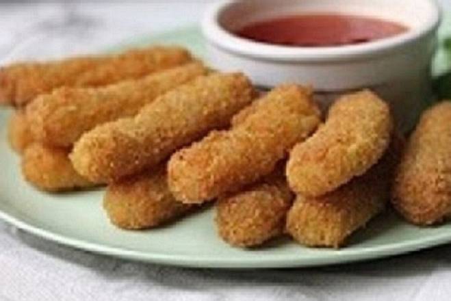 Order Kids  Four Mozzarella Sticks food online from Old Country Pizzeria store, East Weymouth on bringmethat.com