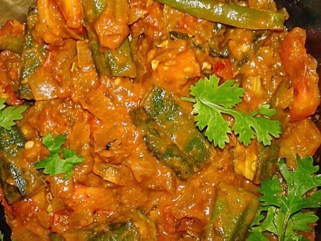 Order Bhindi Masala food online from Flavors of India store, Berkeley on bringmethat.com
