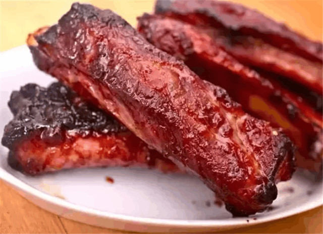 Order Bar-B-Q Spare Ribs 排骨 food online from Red Dragon Chinese Restaurant store, Raleigh on bringmethat.com