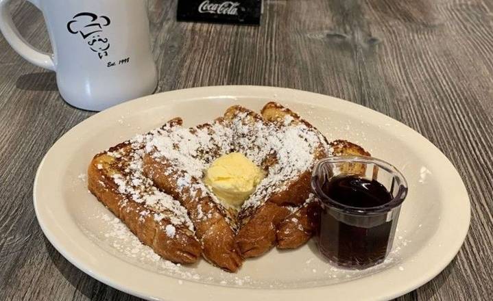 Order Jr French Toast -OO food online from Biscuits Cafe store, Glendale on bringmethat.com