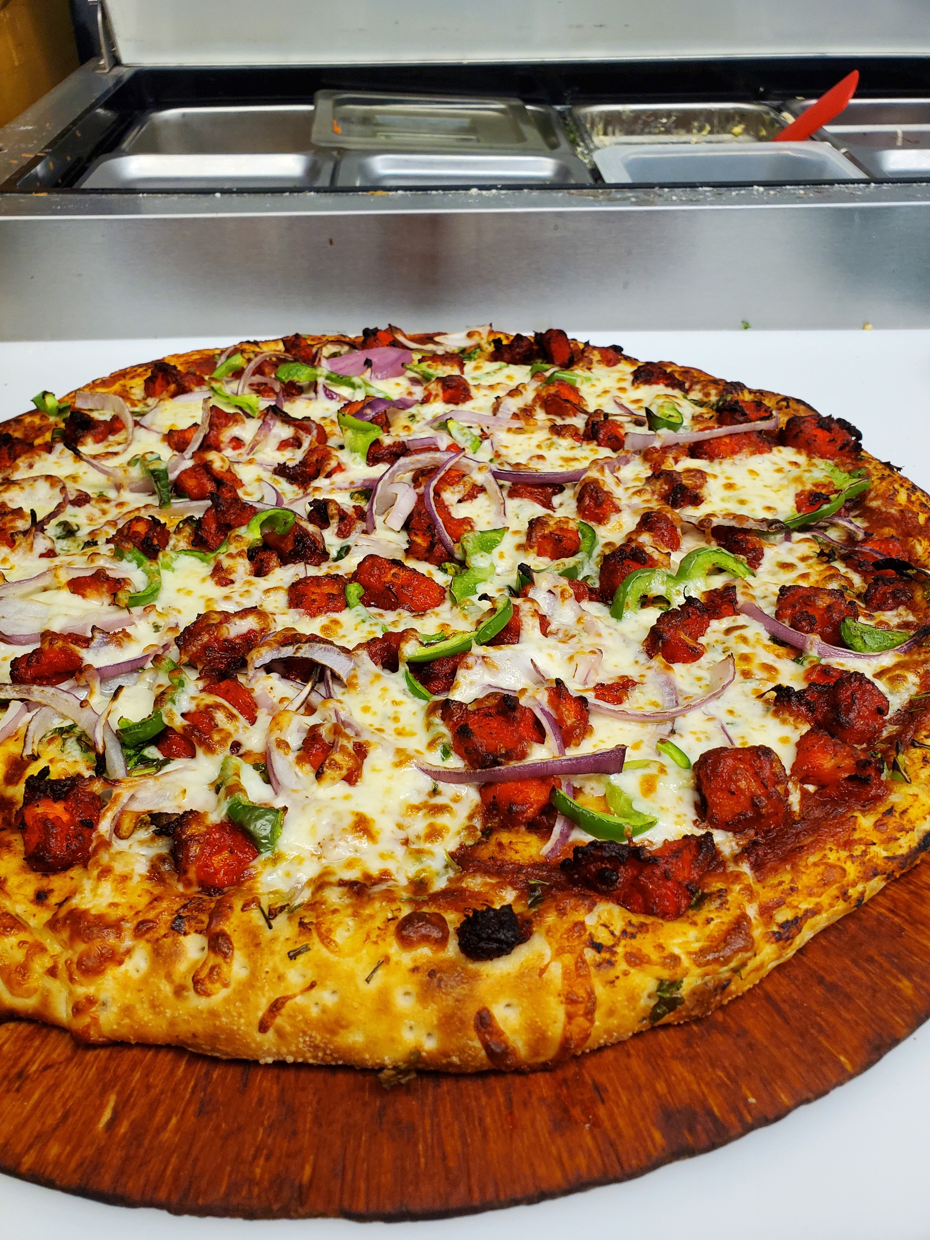 Order Chicken 65 Pizza food online from Bella Pizza & Pasta store, Bothell on bringmethat.com