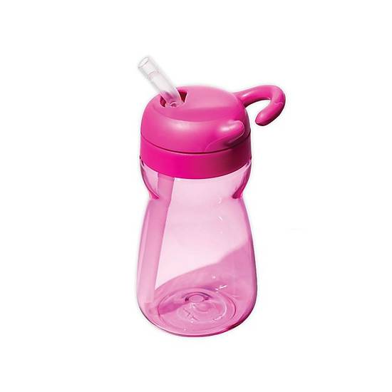 Order OXO Tot® 12 oz. Straw Water Bottle in Pink food online from Bed Bath & Beyond store, Lancaster on bringmethat.com