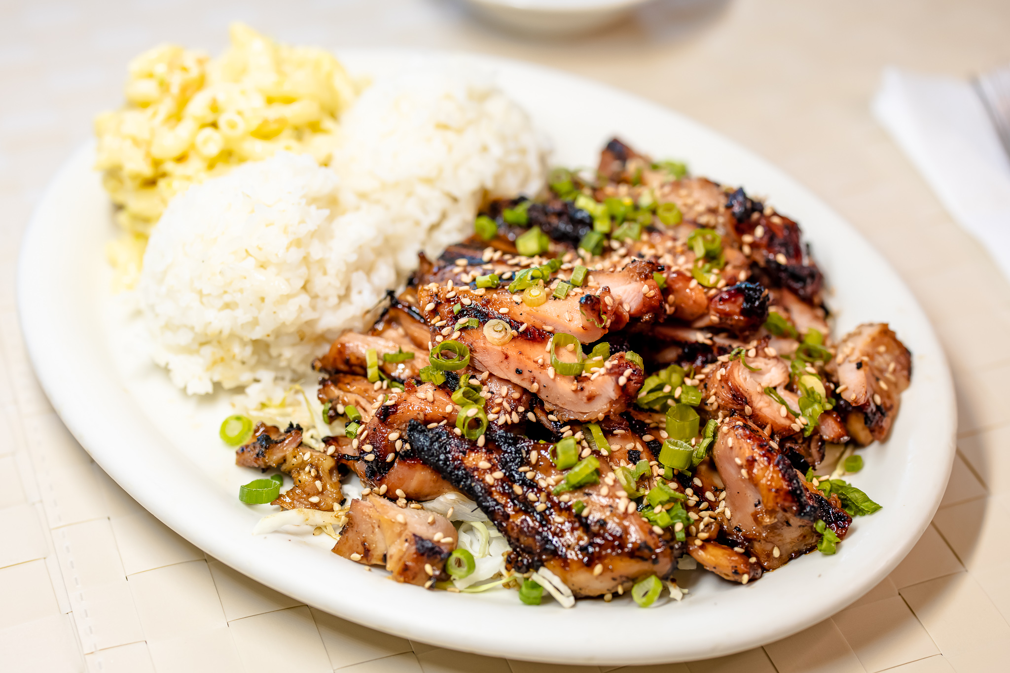 Order BBQ Chicken food online from Aloha Sunrise Cafe store, Henderson on bringmethat.com