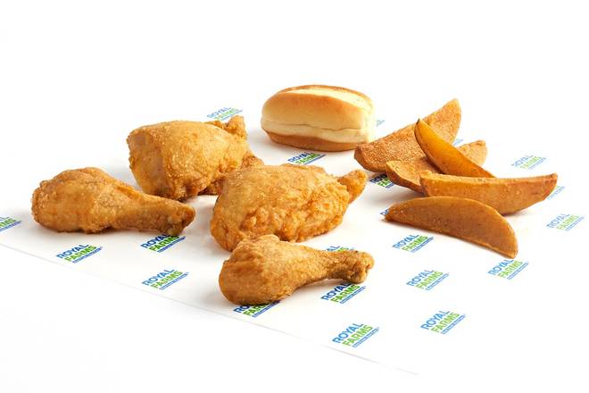 Order 4 Piece Dark Chicken Meal food online from Royal Farms store, Lancaster on bringmethat.com