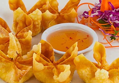 Order Crab Rangoons (8) food online from 88 China store, Wentzville on bringmethat.com