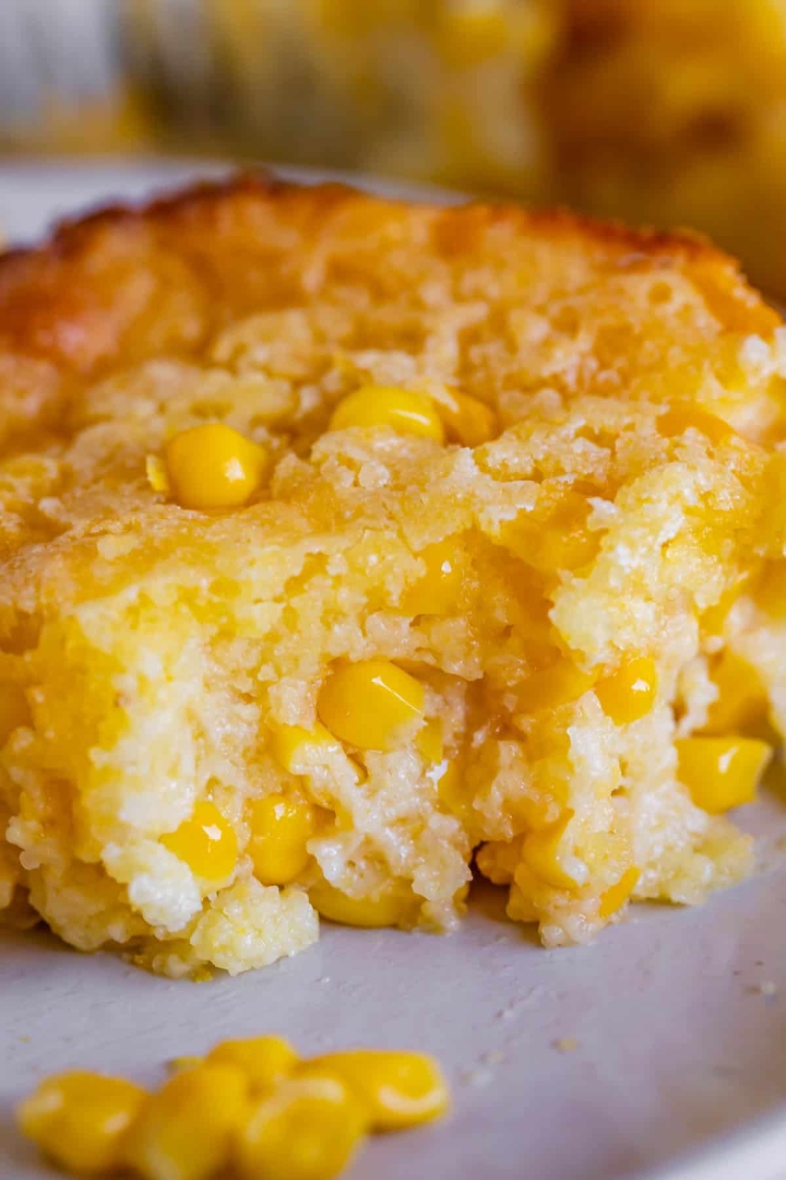 Order SM Sweet Corn Casserole [seasonal] food online from Blu's Barbeque & Bbq Catering store, Dallas on bringmethat.com