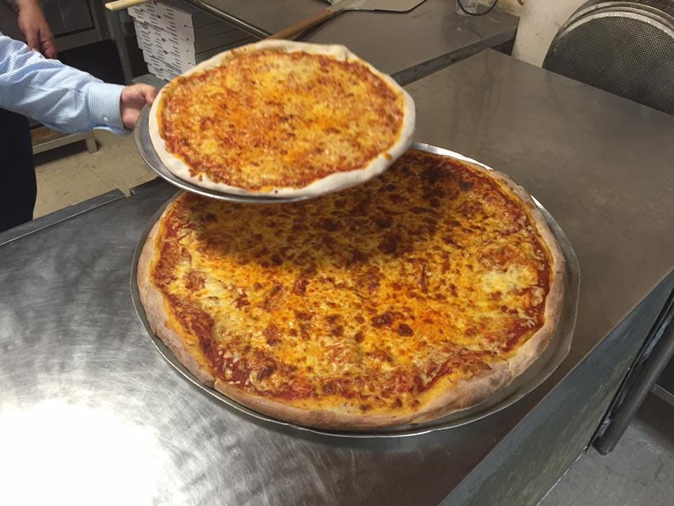Order Large 18" Cheese Pizza - Large 18" food online from Tov Pizza store, Baltimore on bringmethat.com