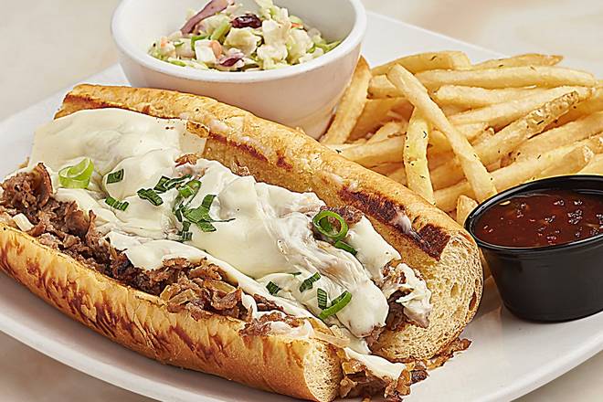Order Ribeye Philly Steak food online from Silver Diner store, Cherry Hill on bringmethat.com