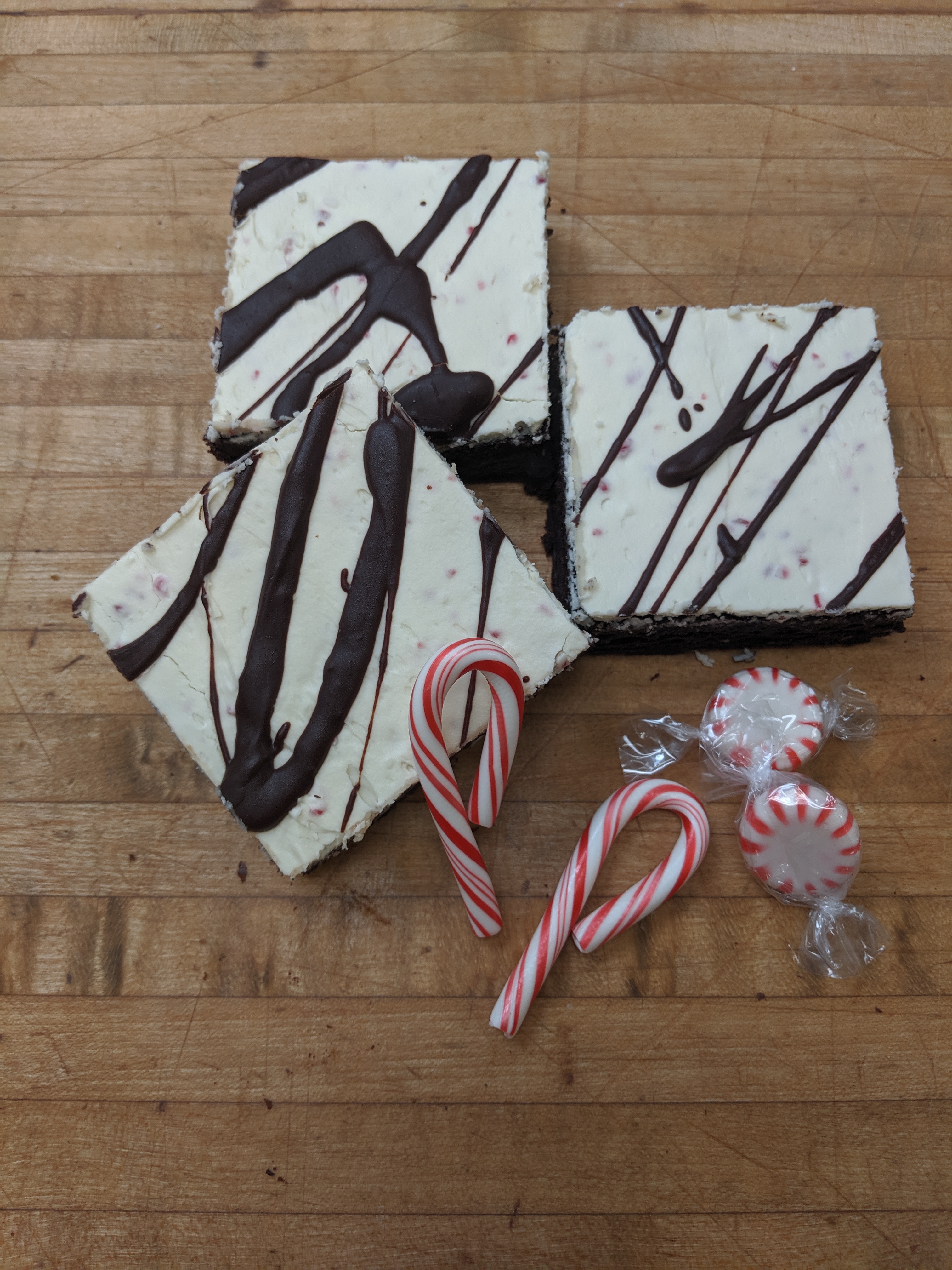 Order Peppermint Brownies food online from Nuflours store, Seattle on bringmethat.com