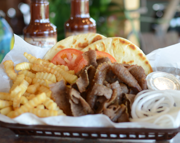 Order Gyros Plate food online from Gemato's Grill store, Naperville on bringmethat.com