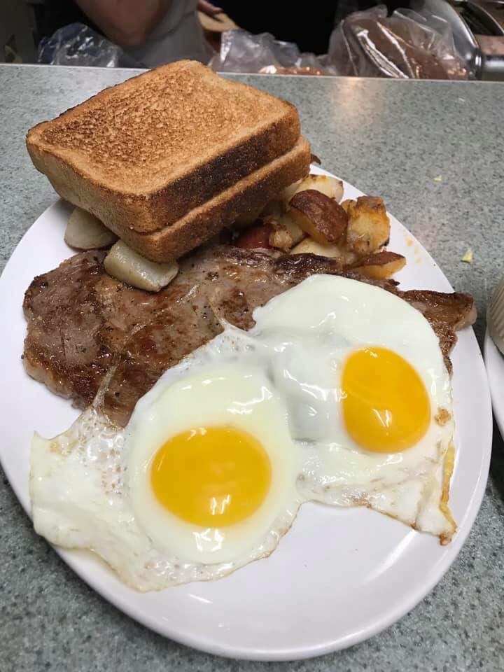 Order Steak and Eggs food online from Granite Street Cafe store, Quincy on bringmethat.com