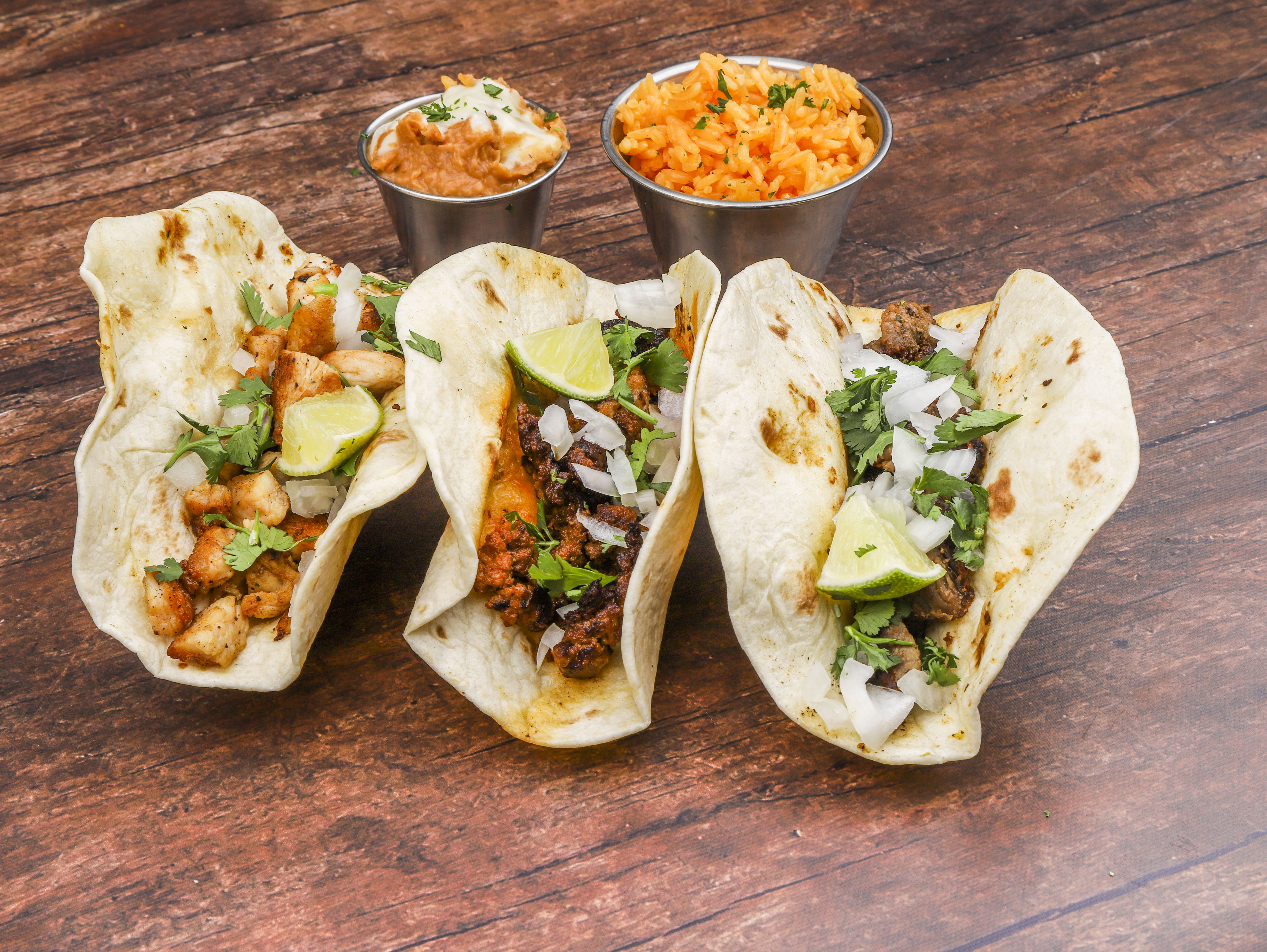 Order Chorizo Tacos food online from CoCo Bongo store, Raleigh on bringmethat.com