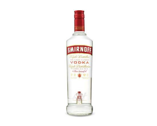 Order Smirnoff, 1L vodka (40.0% ABV) food online from NEWBRIDGE WINES & SPIRITS CORP store, Levittown on bringmethat.com
