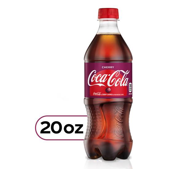 Order COKE CHERRY SNGL BTTL 20Z food online from Rite Aid store, PITTSBURGH on bringmethat.com