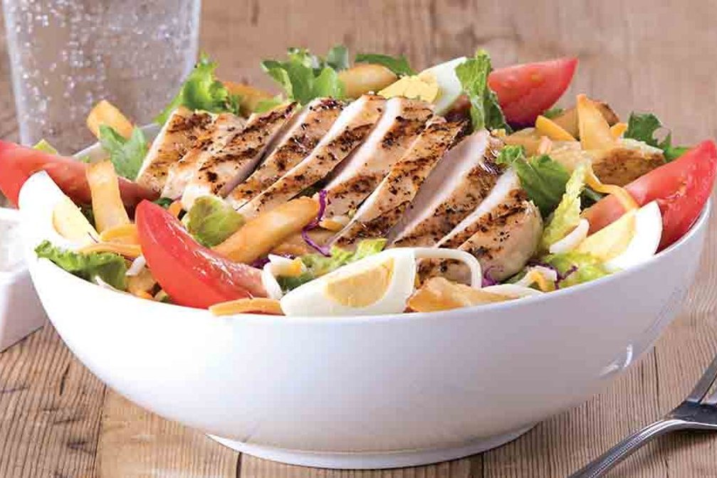 Order Grilled Chicken Salad food online from Kings Family Restaurants store, Greensburg on bringmethat.com