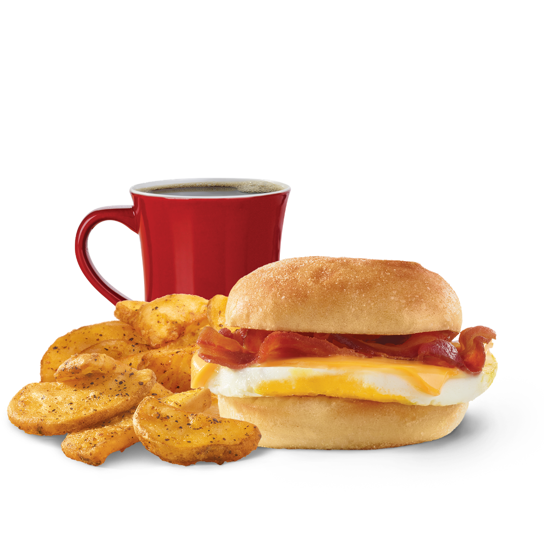 Order Classic Bacon, Egg & Cheese Sandwich Combo food online from Wendy store, Corona on bringmethat.com