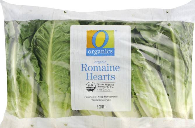 Order O Organics · Romaine Hearts (6 hearts) food online from Safeway store, Grass Valley on bringmethat.com