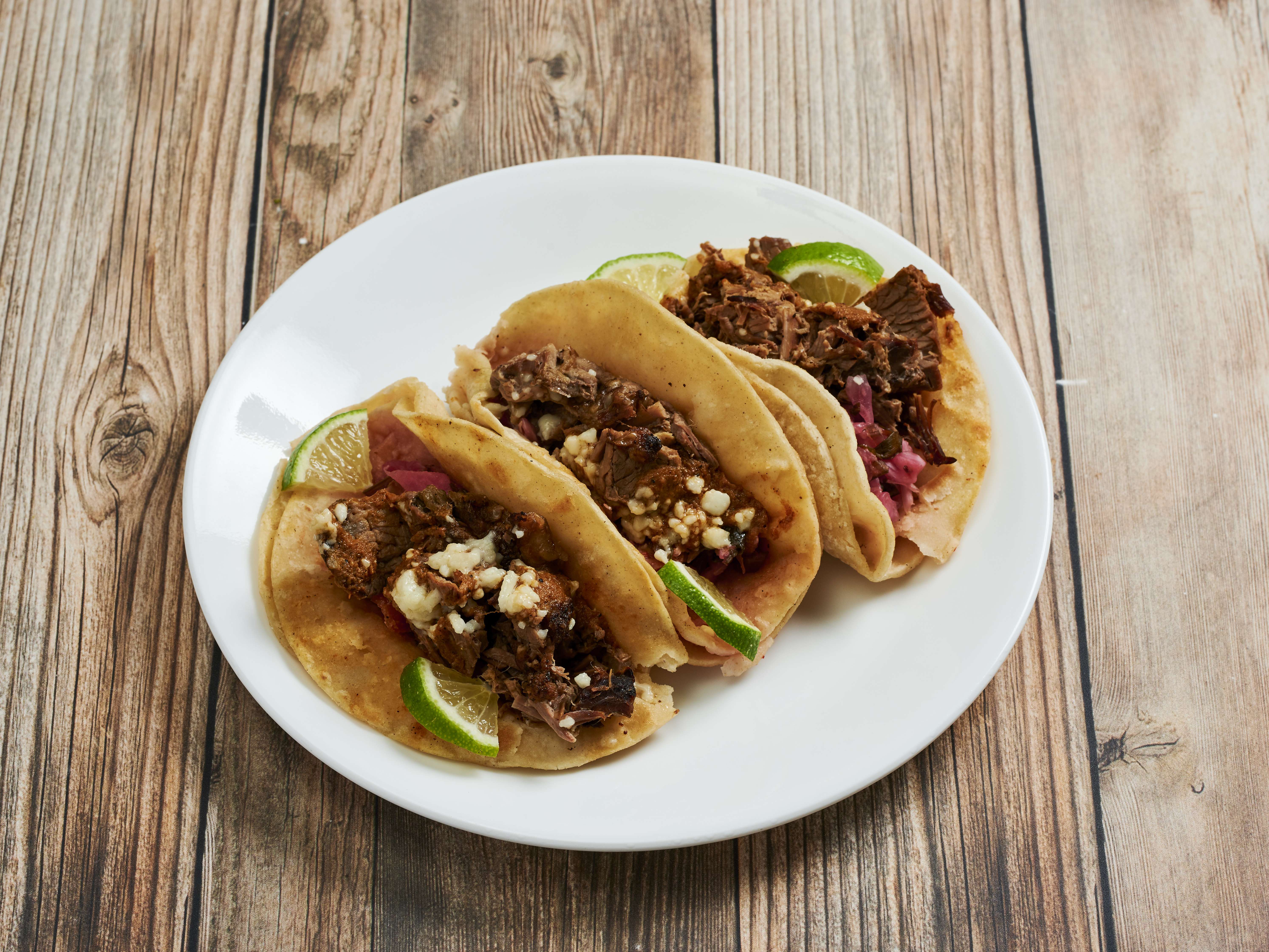 Order Smoked Brisket Taco food online from 38 Degrees Ale House And Grill store, Monrovia on bringmethat.com