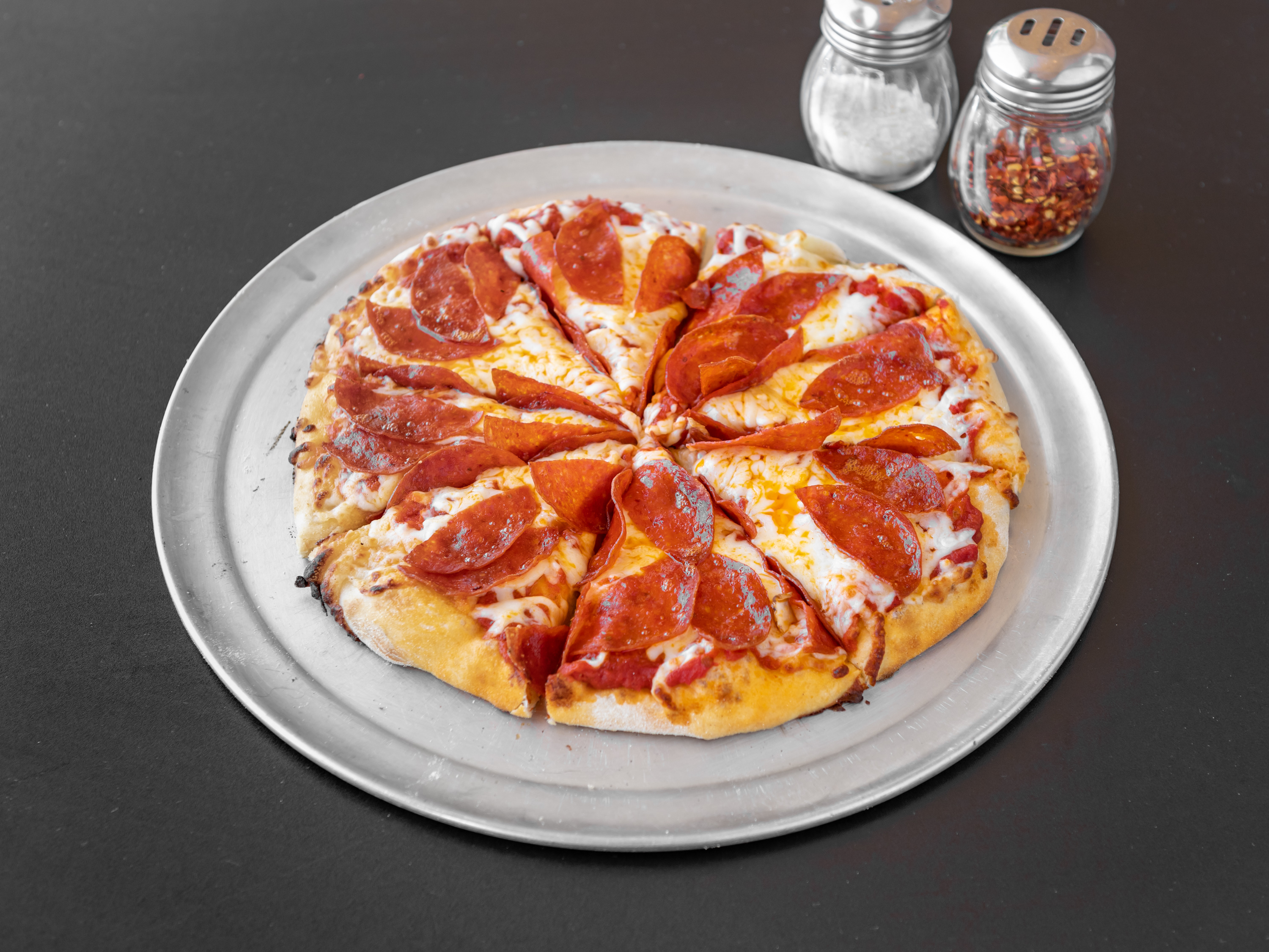 Order Pepperoni Pizza food online from The Hopper store, Albuquerque on bringmethat.com