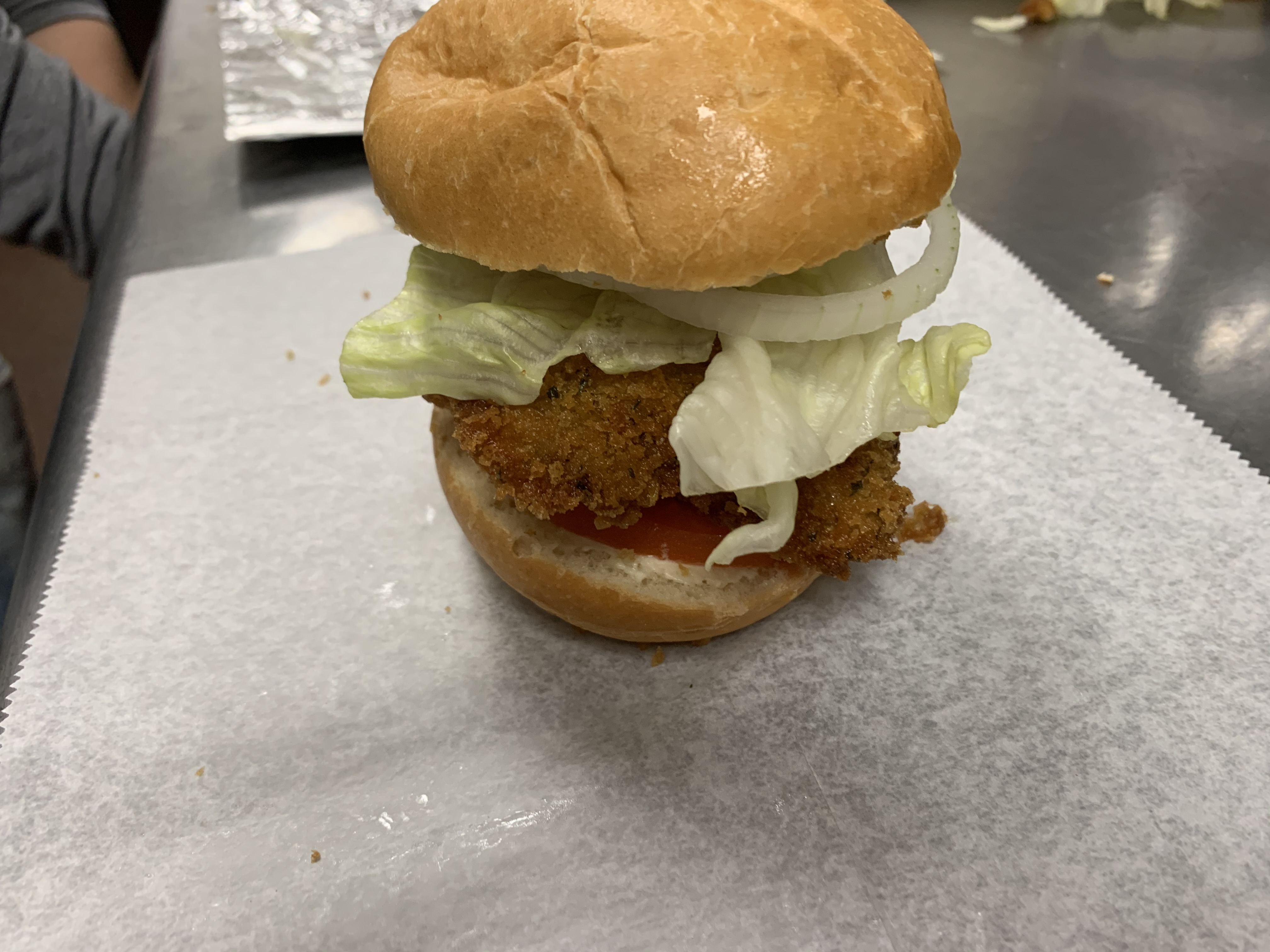 Order Fried Oyster Sandwich food online from Waterman Pride Seafood store, Nottingham on bringmethat.com