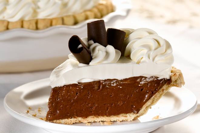 Order Chocolate French Silk Pie, slice food online from Perkins store, Clarion on bringmethat.com