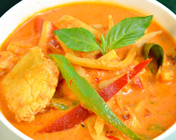 Order 18.Red Curry* food online from Ocha Thai Express store, Henderson on bringmethat.com