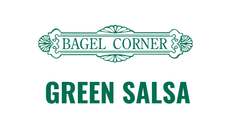 Order Side Green Salsa food online from Bagel Corner store, Salinas on bringmethat.com