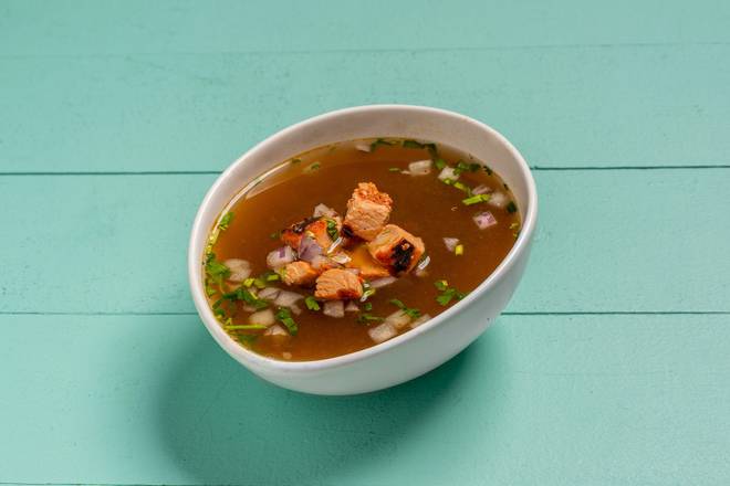 Order SPICY CHICK'N' SOUP (REGULAR) food online from Tocaya Organica store, Los Angeles on bringmethat.com