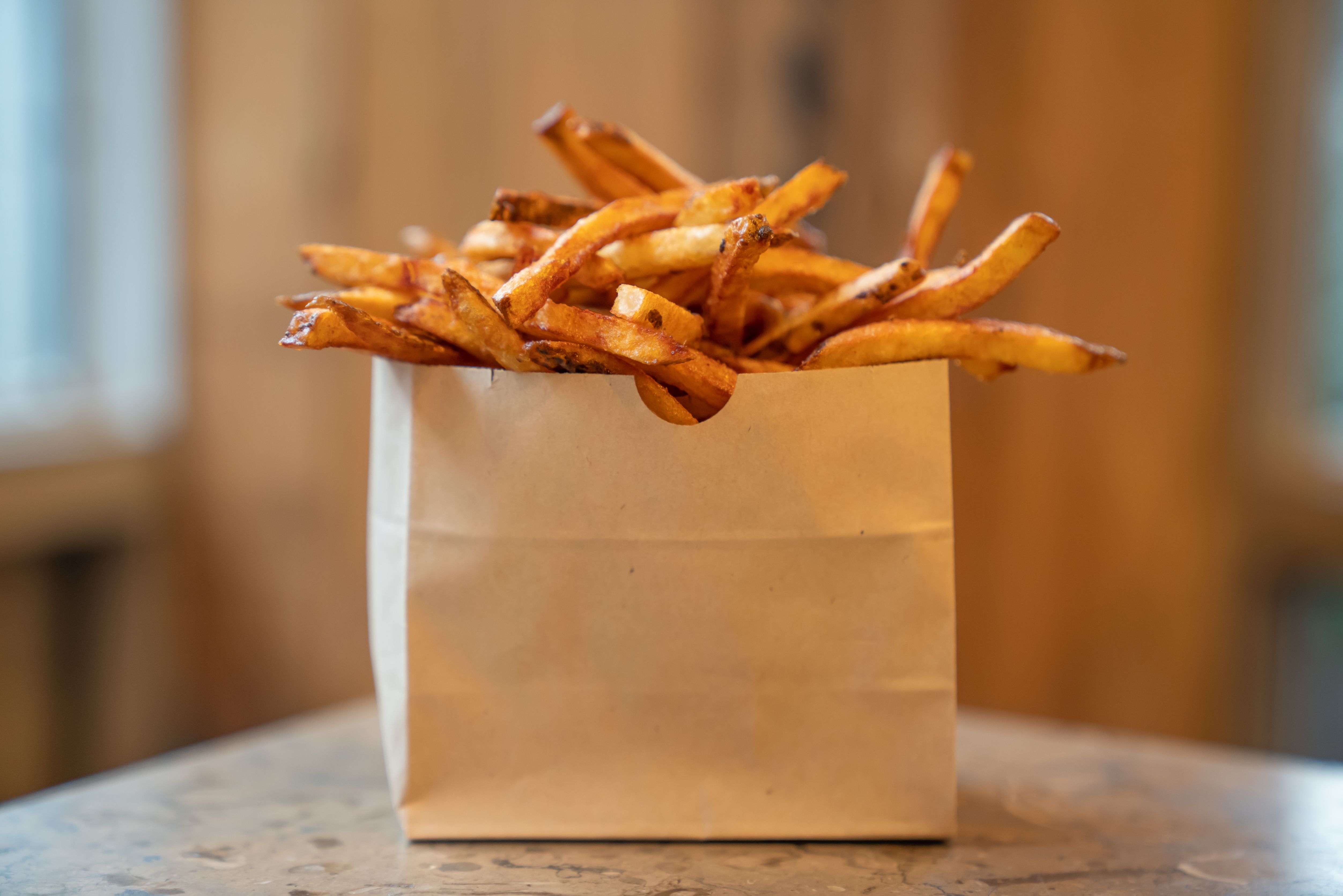 Order Side of Truffle Mayo Fries food online from Harlem Burger Co. store, New York on bringmethat.com