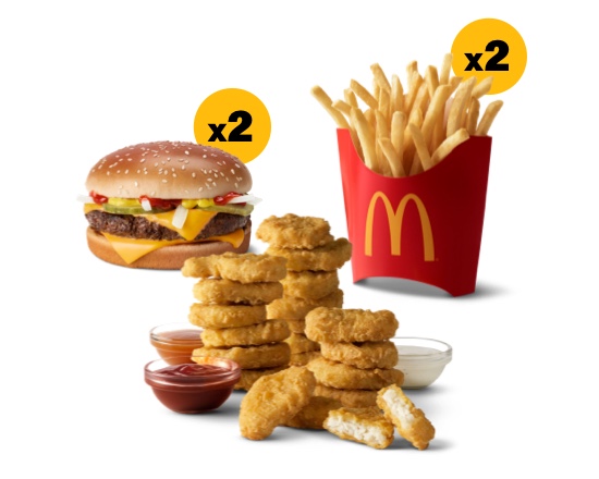 Order Classic Quarter Pounder with Cheese Pack  food online from Mcdonald'S® store, Clackamas on bringmethat.com