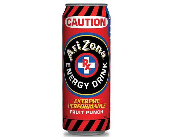 Order Arizona Extreme Energy Fruit punch food online from Fialkoff Kosher Pizza store, Lawrence on bringmethat.com