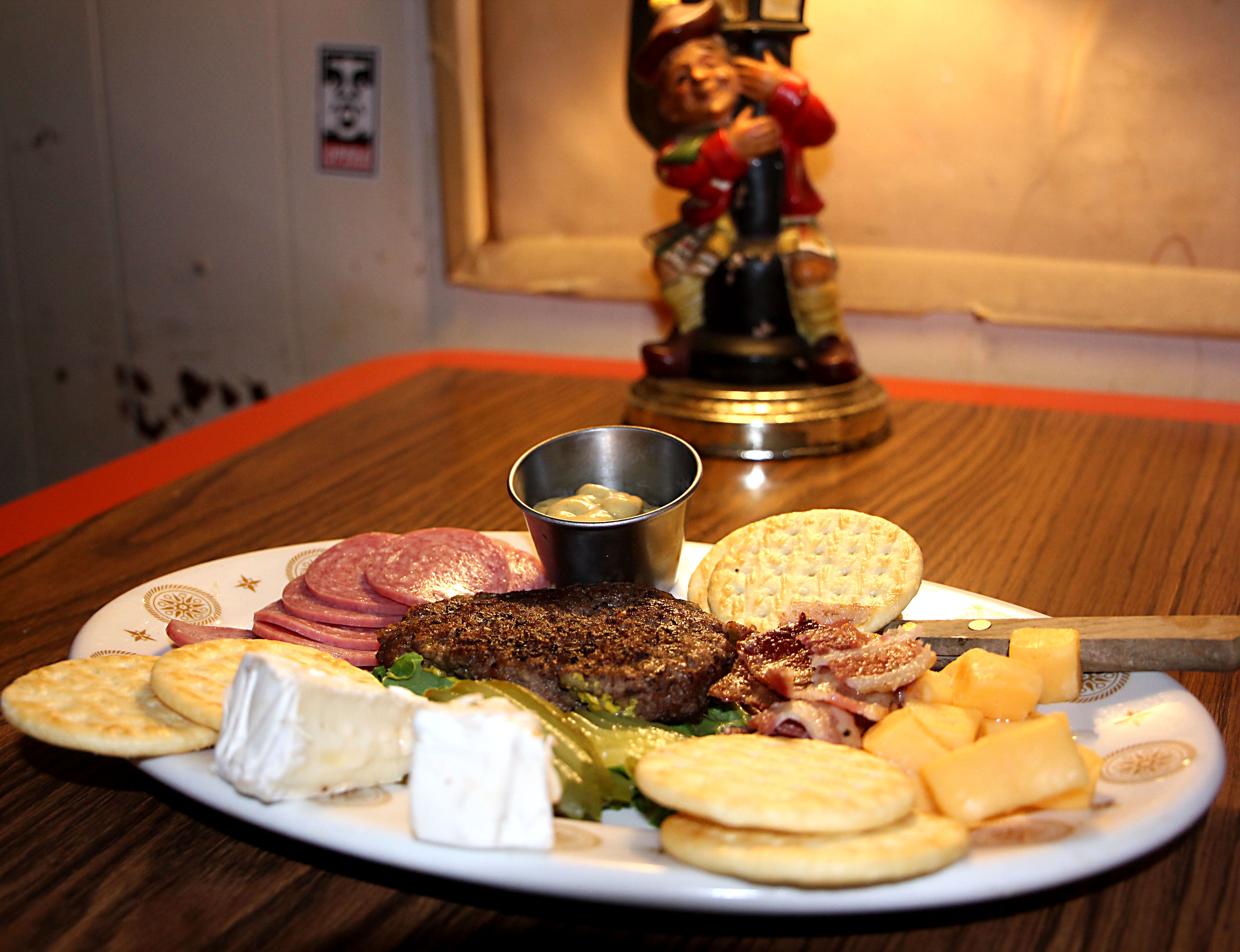 Order Burger Charcuterie Plate food online from Lamplighter Lounge store, Memphis on bringmethat.com