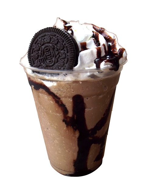 Order Crave Frozen Blended Latte - 24 oz food online from Crave Bakery And Bar store, Chesapeake on bringmethat.com