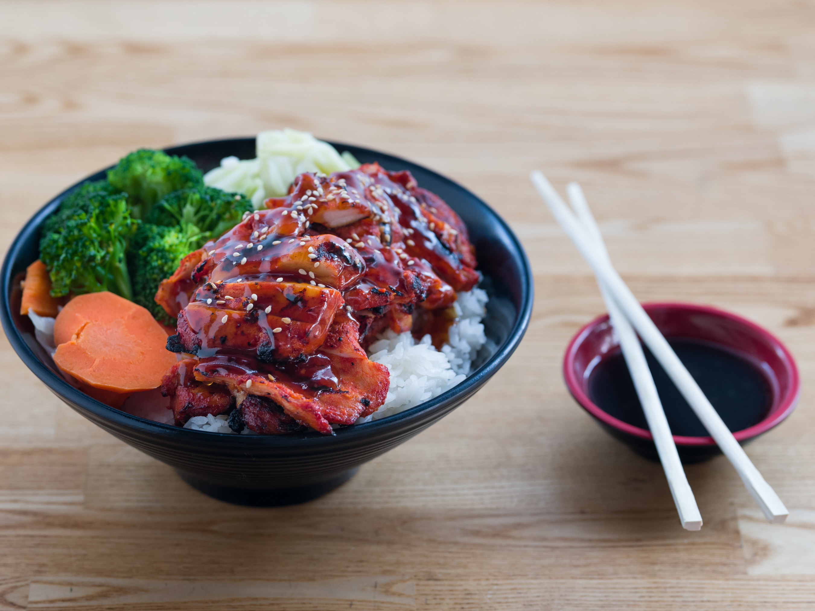 Order Spicy Chicken Bowl food online from Roll Call store, Los Angeles on bringmethat.com
