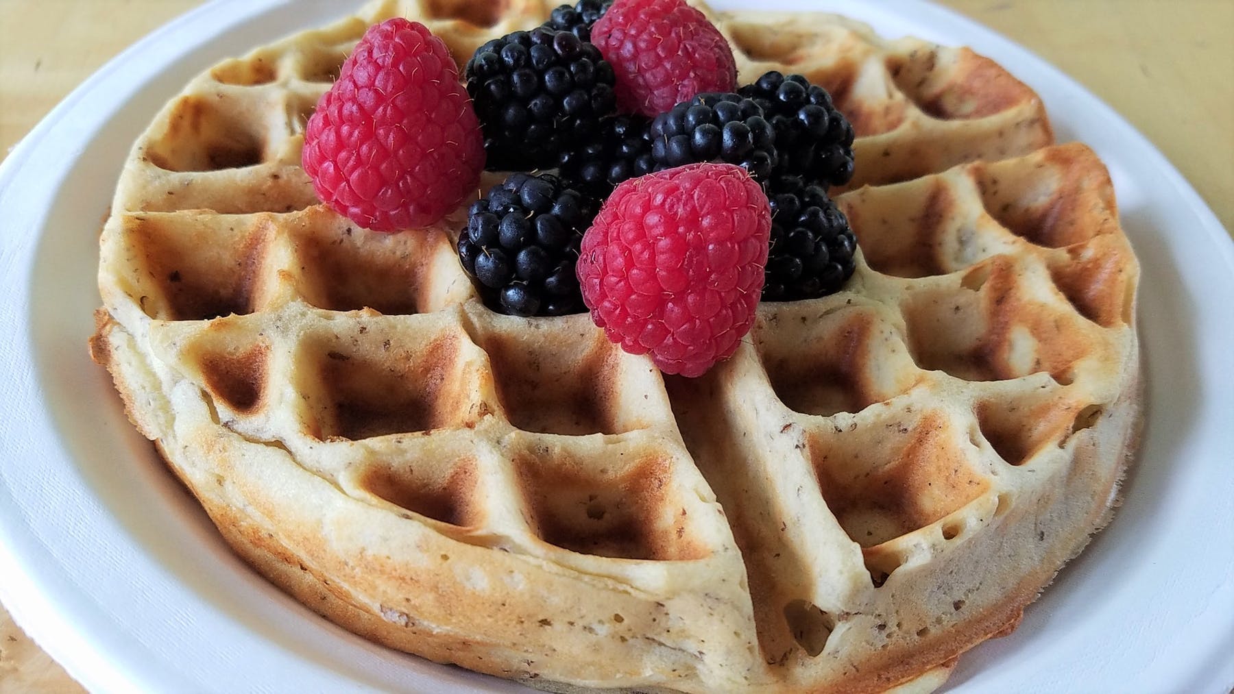 Order Waffle food online from City Cakes & Cafe store, Draper on bringmethat.com