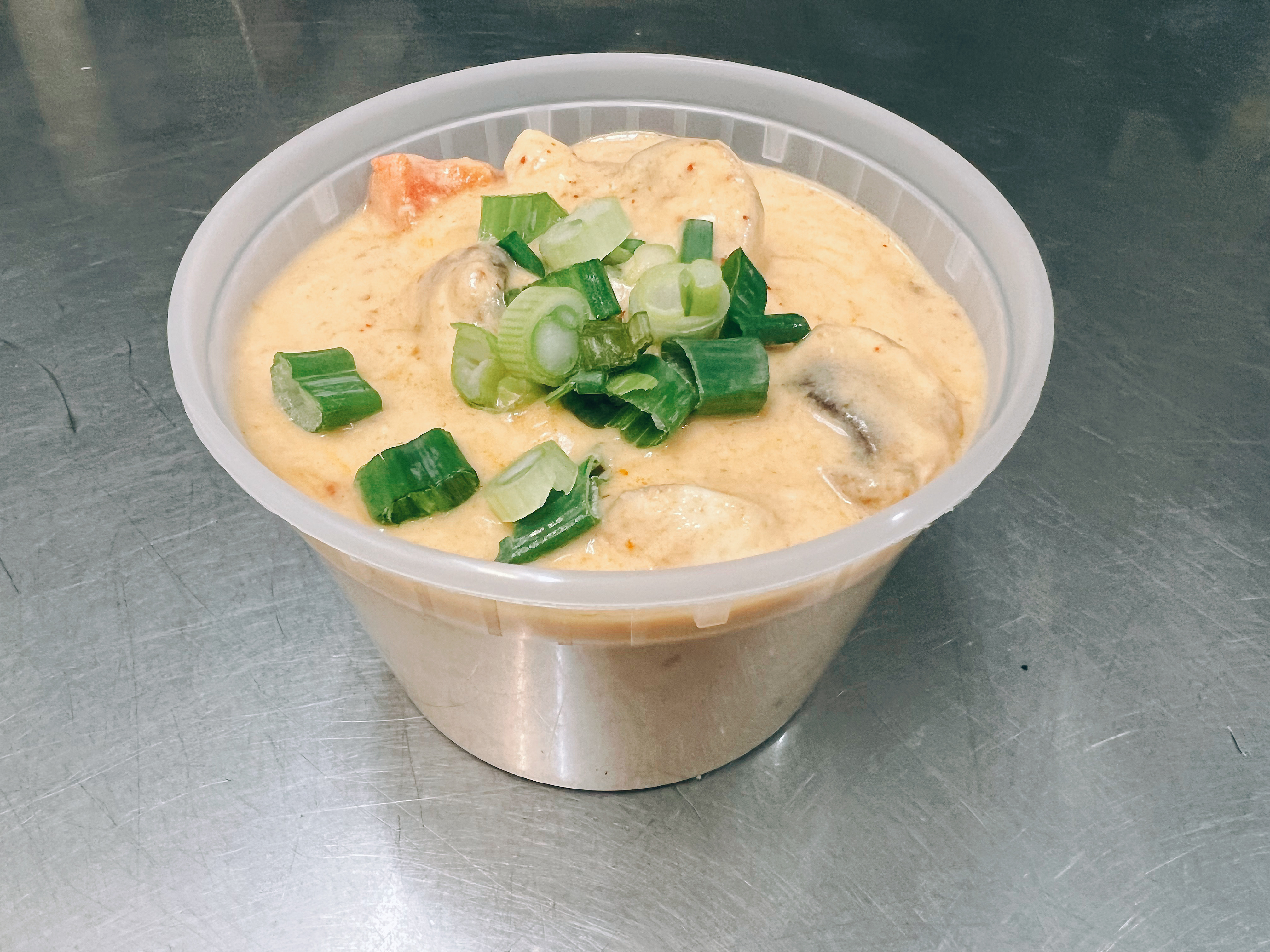 Order Tom Kha Soup ( Already # 2 spicy ) food online from Yes store, Chicago on bringmethat.com