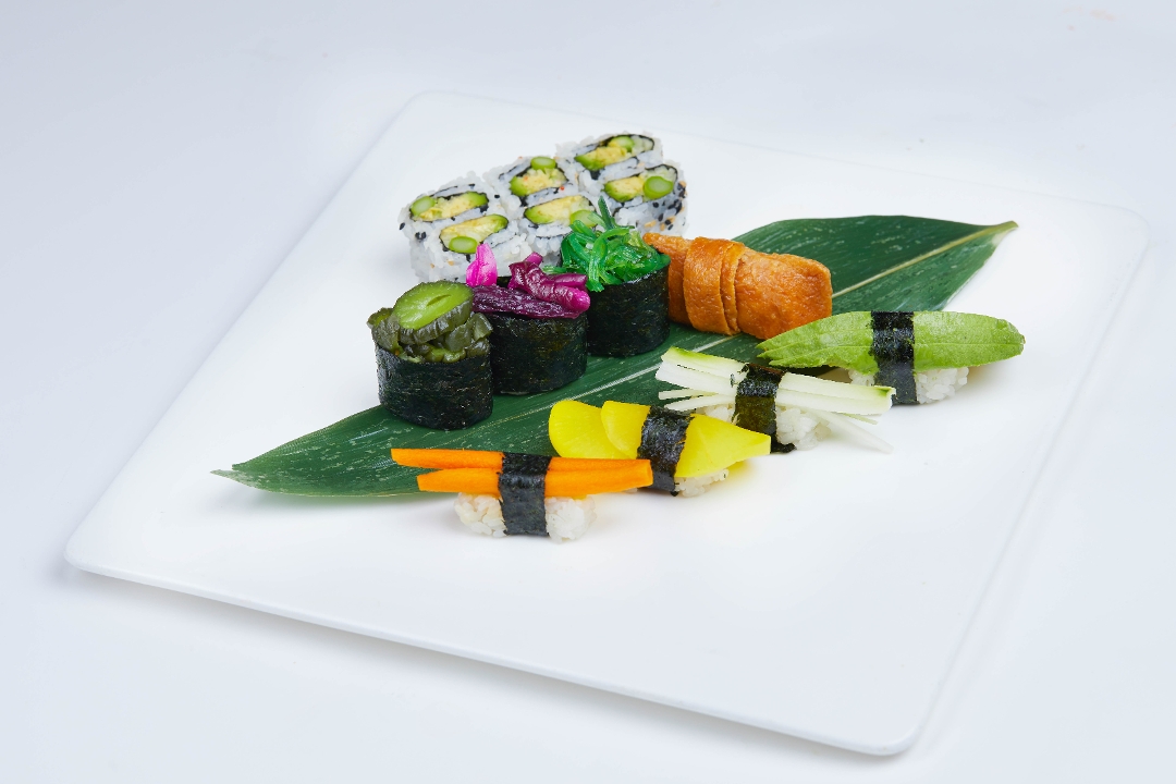 Order Vegetarian Sushi Combo food online from MoCA Asian Bistro - Queens store, Forest Hills on bringmethat.com