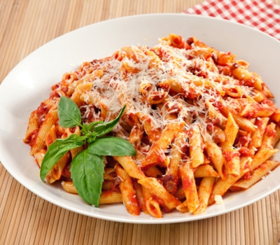 Order Penne Arrabiata food online from Alessandro's Place store, Los Angeles on bringmethat.com