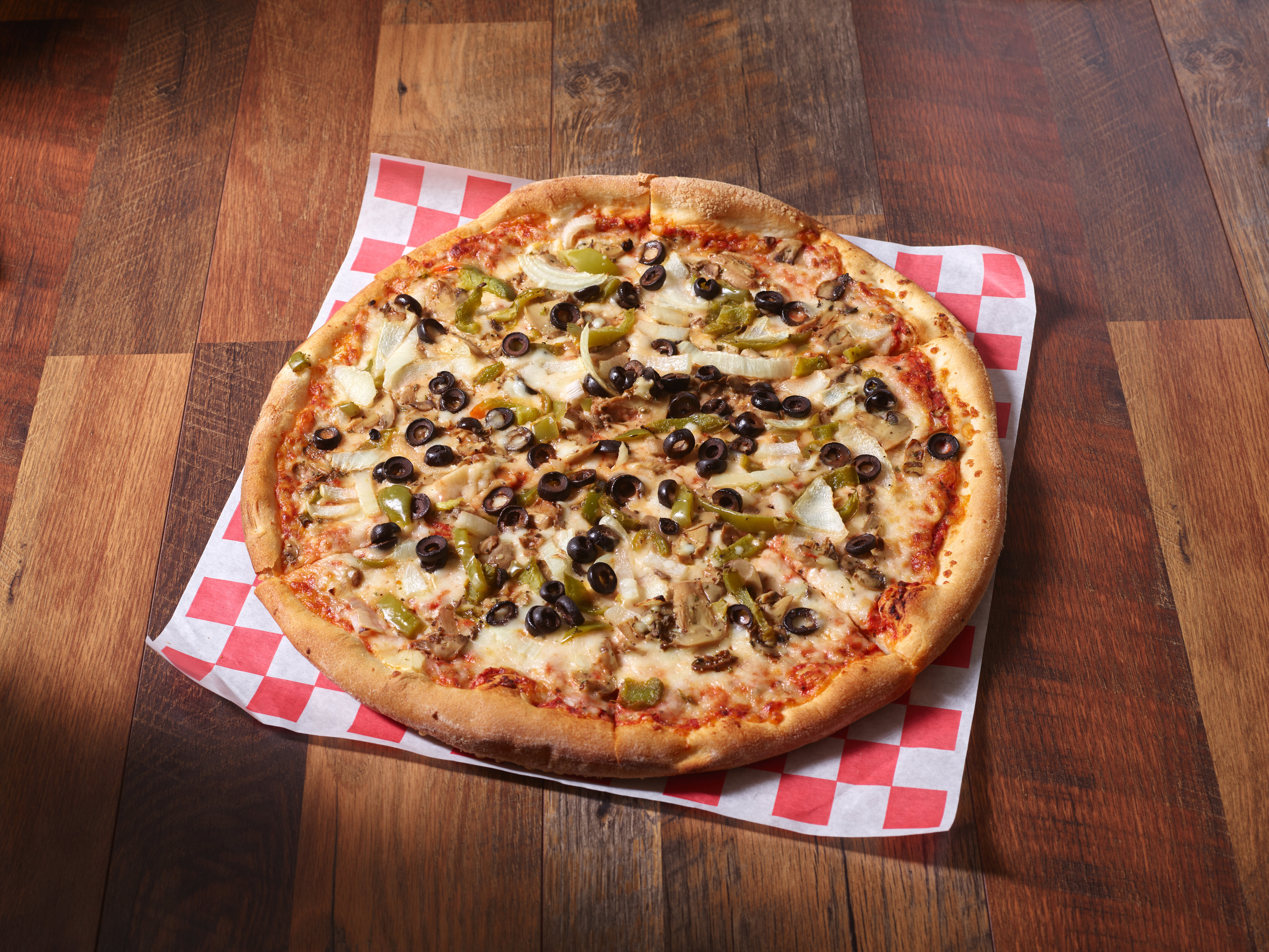 Order Garden Pizza food online from Rays Pizza store, Phoenix on bringmethat.com